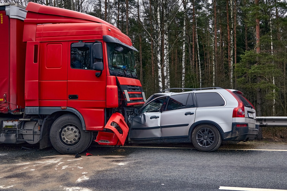 What Happens if a Truck Hits Me on the Highway?